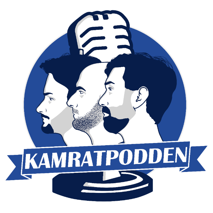 Kamratpodden logotyp